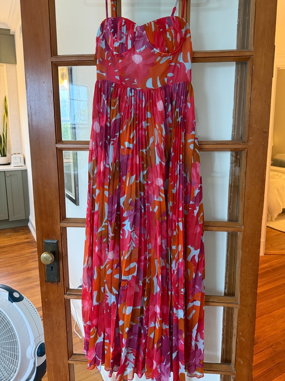 Petal & Pup Pink, Orange & White Floral Maxi Dress